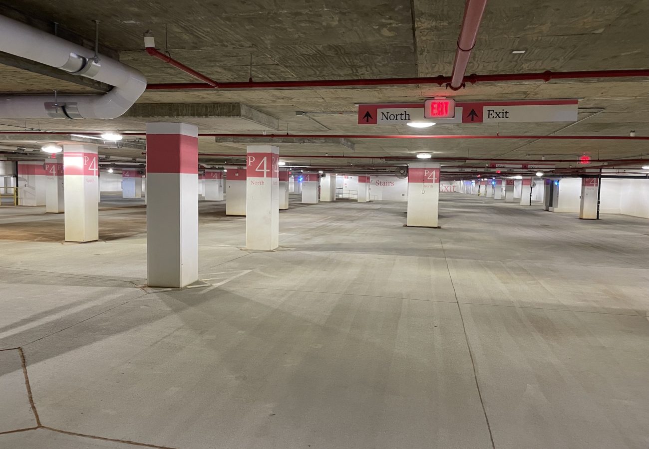 Massachusetts Ave. - Near completion