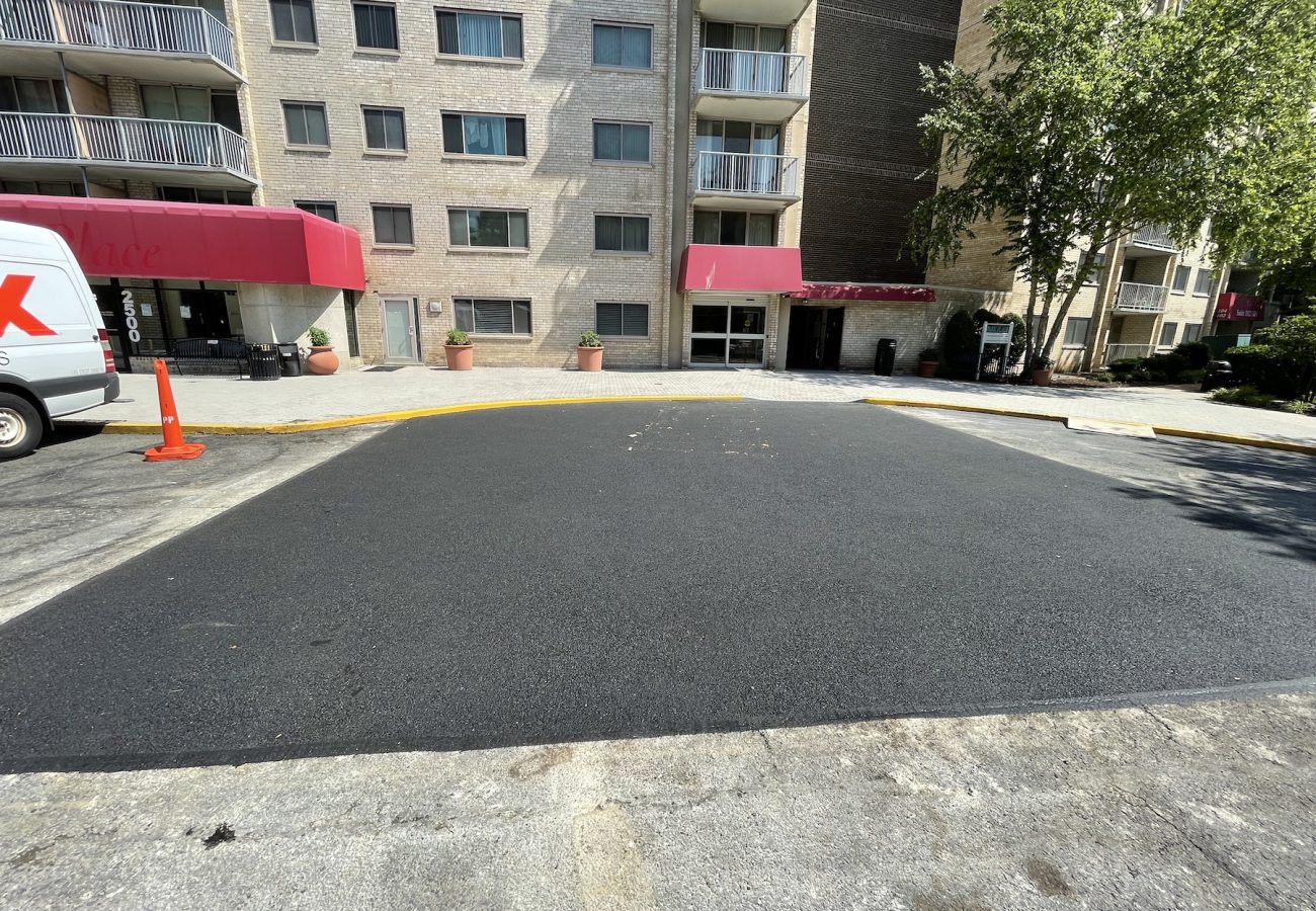 Park Place finished curb